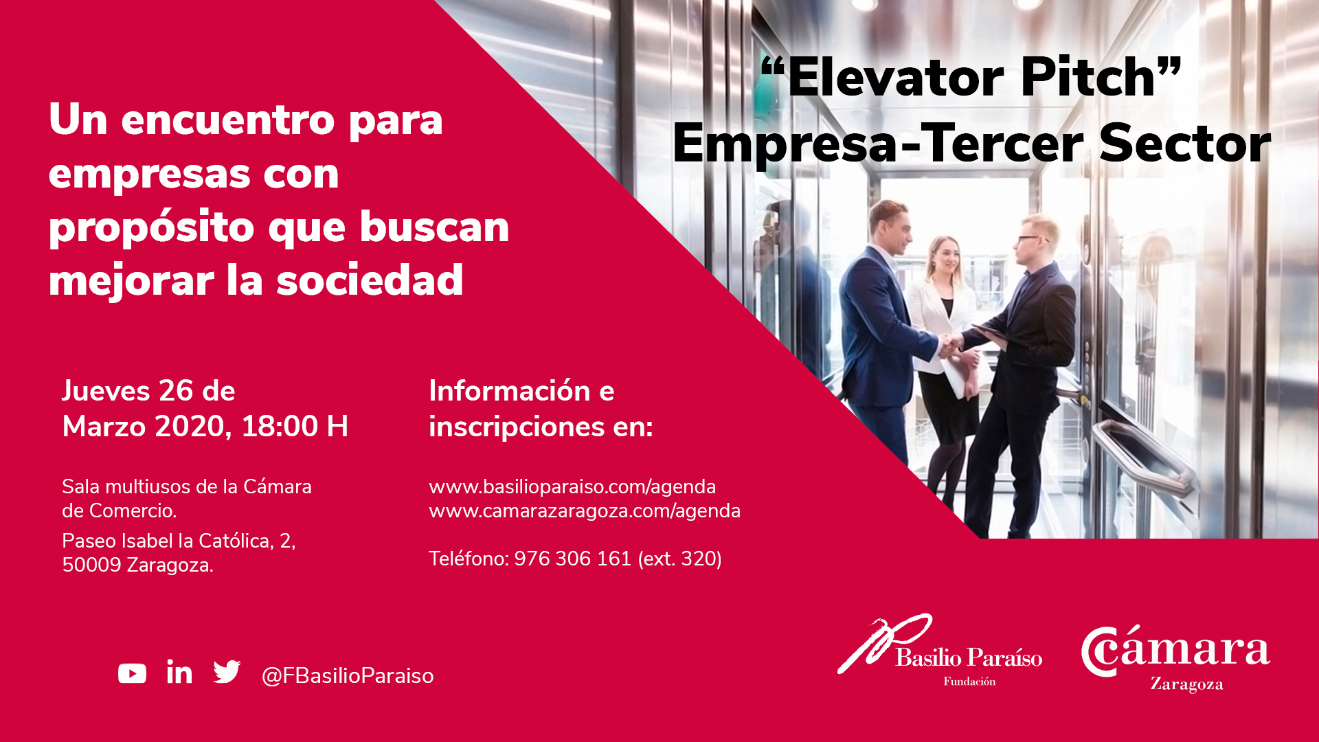 Elevator Pitch. Empresas Tercer Sector