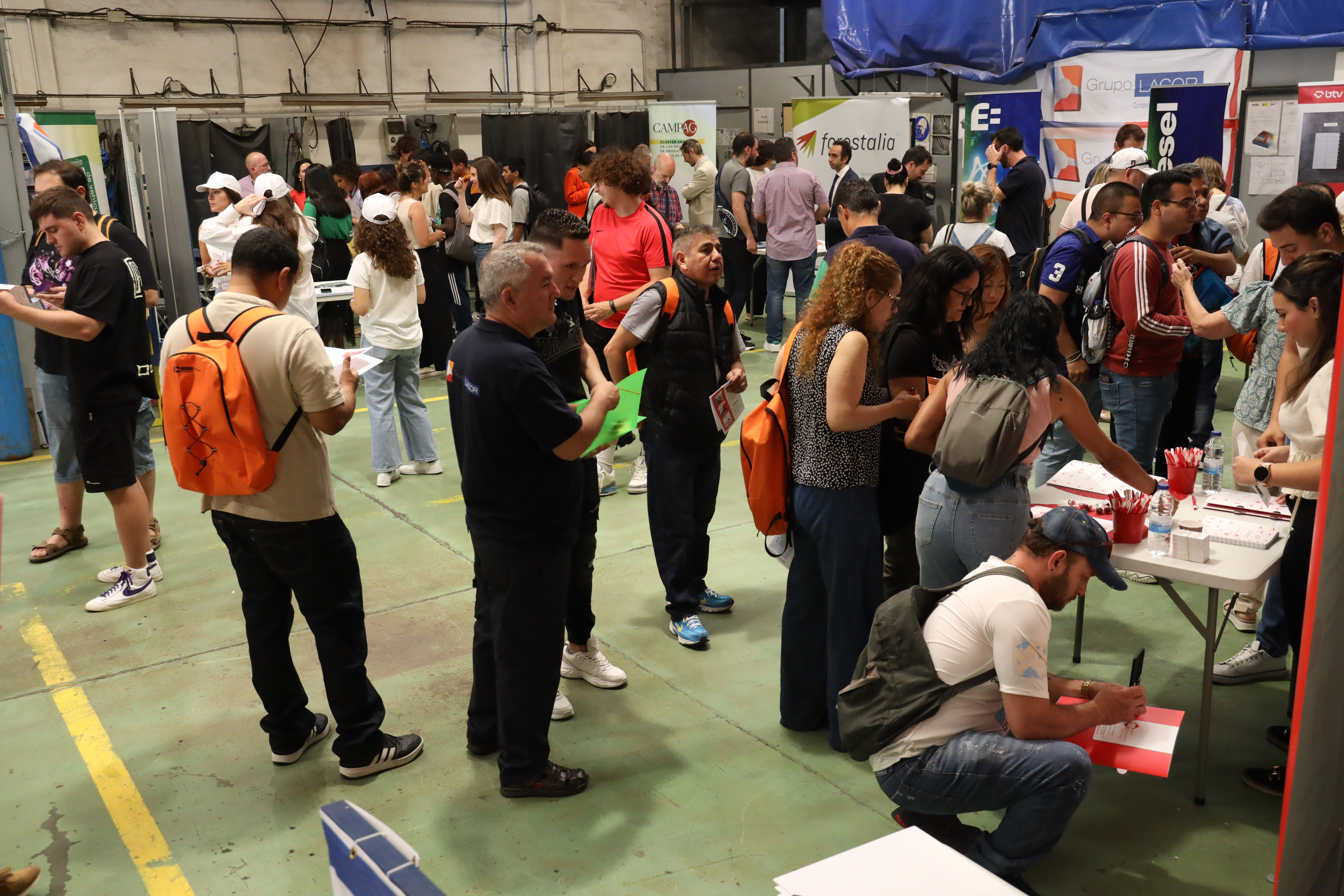 Récord de empresas y participantes en la VIII Feria de Empleo de Cámara Zaragoza