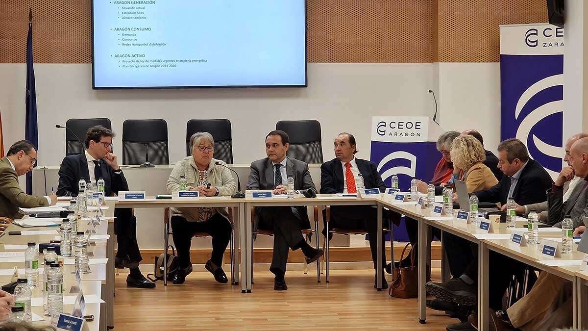 Nace la Comisión de Energía conjunta de CEOE Aragón y Cámara de Zaragoza